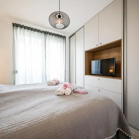 شقة Allegro Exclusive 2 With Private Parking And Balcony *